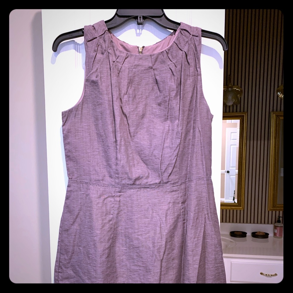 Loft Lavender Sleeveless Dress